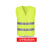 反光背心安全监理建筑消防员网布汽车工地黄衣条透气 多口袋拉链绿色