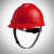 安全帽工地施工建筑工程领导加厚印字ABS劳保夏季透气头盔国标 V型普通abs:蓝色