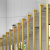 维诺亚简约现代楼梯栏杆扶手室内创意复式阁楼家用隔断可拆卸铁艺围栏 实木8*3每米