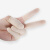 金诗洛 KY010 一次性乳胶防滑手指套 无尘无粉农业指套 劳保手套 米色 25(小号)