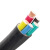 创业机电 软芯电缆VVR/RVVZ 3*16+2*10平方 国标软丝5芯铜芯电缆护套线 1米