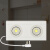 新国标COB平板铝拉丝高亮led安全出口消防照明灯充电备用灯 【新国标】铝拉丝平板应急灯-黑色（应急3小时）