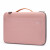 高尔夫GOLF电脑包女14英寸手提苹果笔记本电脑内胆包单肩斜挎包时尚女士商务包 浅粉色