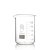 华鸥 玻璃烧杯 耐高温带刻度透明杯 高硼硅玻璃仪器 化学化验实验器材 低型烧杯150ml 