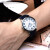 迪沃斯（DAVOSA）瑞士石英男士手表皮带商务休闲大三针正装腕表16248022