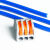 拔插式快接头电线连接器接线端子软硬线万能并线器连接器二进二出 PCT218(1进7出) 5只