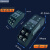 温度变送器Cu50 PT100热电阻K型S型电偶NTC转4-20mA 0-10V模拟量 两进两出 4-20mA  PT100
