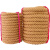 工孚 耐磨捆绑绳 手工编织粗麻绳 55毫米 单位：米