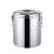 玛仕福 304不锈钢保温存储桶商用饭桶豆浆桶汤桶保温保冷无龙头30L