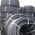 40硅芯管黑色塑料盘管32pe穿线管25预埋管50监控管给水管50 32pe硅管1.8厚(100米)