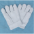 长款分指型防火隔热耐高温并指石棉材质透气通用劳保常规手套AA 五指石棉手套(24厘米) 均码