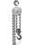 东弘 起重手拉葫芦 HS-Z 手动吊葫芦倒链葫芦 配备锰钢链条  单位：台 1吨3米