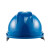 世达世达ABS安全帽防砸抗冲击电力绝缘 建筑工地施工领导监理劳保头盔 TF0202B蓝色透气款