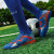 锐趣（RUIQU）足球鞋学生男梅西世界杯X20.1儿童学生TF碎钉球鞋短钉 桔红 39