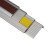 铝合金楼梯防滑条台阶踏步防滑条橡胶防撞压条金属护角收口条 SLK-55*21胶条款(1米)