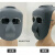 埠帝电焊面罩焊工眼镜防护专用头戴式氩弧焊烧焊护脸防烤面具焊帽 灰镜五个送一个绑带不含面具