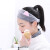 谢太太束发带可爱韩版韩国兔耳朵发眼睛头带女学生洗脸发卡包头巾 粉色