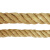 赫思迪格 黄麻绳 捆绑绳包装绳 手工编织黄麻绳子 粗细麻绳船绳装饰 直径20毫米10米 HGJ-1098
