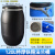 加厚法兰桶200L铁箍桶带盖发酵密封桶圆桶120KG泔水化工桶 120L黑色特厚法兰桶 全新料