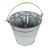 工霸（GONGBA）加厚白铁桶铁皮桶水桶 提水桶 8L（1个装） 定制