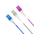 新科凯邦 光纤跳线 LC-LC 单模双芯 紫色 10m KB-TX-L/L-10-2F/OM4