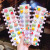 和极美韩国儿童发夹可爱包布水果发卡头饰夹子女童宝宝鸭嘴夹卡通发饰品 1#花朵10件套1