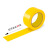 仓迪（CANGDI）PVC 警示黄色地板胶带 100mmX33m  CD-100