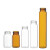 兰诗（LAUTEE）SY4063  透明螺口玻璃瓶 试剂瓶样品瓶种子瓶药瓶棕色15ML 100个
