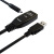 摩可灵 USB2.0延长线 公对母 超长usb延长线 信号放大线无线网卡摄像头打印机加长线信号放大器 加强版专用电源（1.2米） 1米