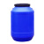 加厚化工桶塑料桶圆桶酵素桶25升50升密封储水桶带盖级发酵桶 50L白色特厚款 配内盖