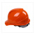 德威狮安全帽 国标施工玻钢加厚V型透气ABS高强度劳保夏太阳能风扇 23新款欧式透气（新款旋钮）桔色四点式