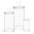兰诗（LAUTEE）WS4003 实验室样品标本瓶玻璃展示瓶磨砂口加厚密封瓶 45*90（约120ml)