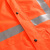禹顺 荧光橙反光雨衣交通警示成人分体反光衣摩托车骑行加厚防水服套装  荧光橙上衣+橙裤 S-160