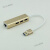 USB 3.0 Ethernet RJ45 Network Card  Adapter 1000M USB 8153+hub3.0金色1G千兆