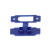 全新GoldApe EC5E-M面板可固定安装 应急电源插头镀金连接器 EC5E蓝色防尘盖 EC5E.C.BL 1