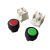 HKNABAD8050分体式防爆按钮ExdIICT6陶瓷底座一开一闭红黄绿色开关 红色按钮头
