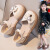 萨肯猫（SAKENMAO）女童皮鞋公主鞋儿童高跟鞋2024春夏韩版单鞋学生演出表演鞋潮 棕色 26码