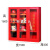 曦润 微型消防站消防柜消防器材全套装灭火箱展示建筑工地柜工具物资柜 1.6米两人消防站（高配） 下单灭火器