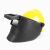 凯瑞达高空焊工防护电焊全自动焊帽头戴式自动变光焊工面罩配安全帽作业 变光插槽式面罩