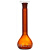 POMEX欣维尔棕色容量瓶塑料塞不带证书棕色单支10ml