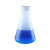 希万辉 实验室带盖塑料烧瓶塑料三角烧瓶实验瓶 直口（10个）500ml