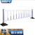 中诺九城市政道路护栏 市区公路人行道护栏 交通设施栏杆安全防护隔离围栏 基础款0.6米高3.08米长一套 基础款立柱0.7mm厚护栏0.5mm厚