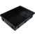 千惠侬省之优黑色托盘塑料ESD周转框塑箱smt长方形pcb显示屏幕收纳盒 4号315*230*40