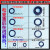 卧式2吨3T千斤顶修理配件油堵防尘开口垫油封O型圈密封圈修理包 混合搭配20个