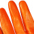出极 劳保手套 透气尼龙PVC涂胶手套 单位:双 12双-橘红色全挂胶 