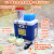 生物安全运输箱感染物质AB类UN2814送检箱核酸检测标本转运箱 孔雀蓝 33L冷藏五罐