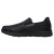斯凯奇（Skechers）男鞋运动休闲鞋一脚蹬皮鞋防滑耐磨舒适健步徒步77157 BLACK黑色 8 =41码