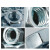 重安盛鼎 8级高强度碳钢一型六角螺母镀蓝白锌外六角螺丝帽螺母帽[M5-M24] M5（50粒）