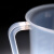 【】塑料烧杯柄刻度量杯50 100 250 500 1000 2000ml实验室带盖化学计量杯烘 500ml，1个【有手柄】