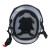 慎固 头戴式电焊面罩 防烤脸焊帽焊接面屏 自动变光电焊面罩 灰顶